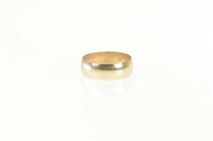 14K 3.8mm Victorian Child's Baby Band Ring Yellow Gold