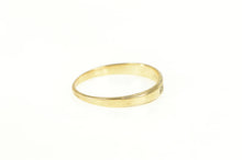 Load image into Gallery viewer, 14K Classic Diamond Simple Wedding Band Men&#39;s Ring Yellow Gold