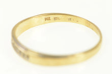Load image into Gallery viewer, 14K Classic Diamond Simple Wedding Band Men&#39;s Ring Yellow Gold