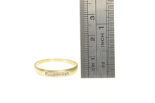 Load image into Gallery viewer, 14K Classic Diamond Simple Wedding Band Men&#39;s Ring Yellow Gold