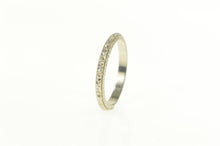 Load image into Gallery viewer, 18K 2.5mm Art Deco Ornate Scroll Wedding Band Ring White Gold