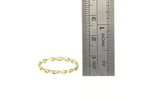 Load image into Gallery viewer, 10K Twist Pattern 2.6mm Twist Stackable Band Ring Yellow Gold