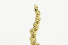 Load image into Gallery viewer, 10K 0.25 Ctw Diamond Graduated Wave Curved Pendant Yellow Gold