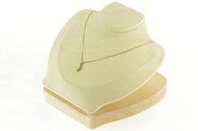 Load image into Gallery viewer, 10K 0.25 Ctw Diamond Graduated Wave Curved Pendant Yellow Gold