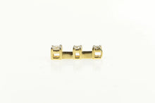 Load image into Gallery viewer, 14K 0.50 Ctw Tiered Diamond Journey Drop Pendant Yellow Gold