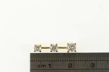 Load image into Gallery viewer, 14K 0.50 Ctw Tiered Diamond Journey Drop Pendant Yellow Gold