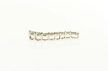 Load image into Gallery viewer, 14K 0.25 Ctw Curvy Diamond Graduated Wave Pendant White Gold
