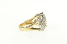 Load image into Gallery viewer, 14K 1.50 Ctw Diamond Zig Zag Pattern Statement Ring Yellow Gold