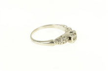 Load image into Gallery viewer, 14K 1940&#39;s Diamond Classic Promise Engagement Ring White Gold