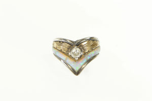 Sterling Silver Silver Ray Gold Filled Navajo Native American Ring
