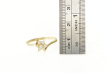 Load image into Gallery viewer, 14K Opal Flower Cluster Halo Bypass Ring Yellow Gold