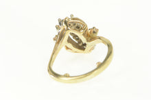 Load image into Gallery viewer, 10K 0.50 Ctw Diamond Freeform Cluster Statement Ring Yellow Gold