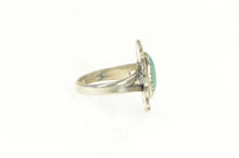Load image into Gallery viewer, Sterling Silver Southwestern Turquoise Cabochon Statement Ring