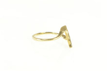 Load image into Gallery viewer, 10K Diamond Inset A Monogram Initial Letter Ring Yellow Gold