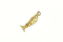 Load image into Gallery viewer, 14K Retro Articulated Fish Vintage Classic Charm/Pendant Yellow Gold