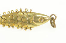 Load image into Gallery viewer, 14K Retro Articulated Fish Vintage Classic Charm/Pendant Yellow Gold