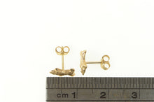 Load image into Gallery viewer, 14K Schnauzer Dog Puppy Pet Animal Stud Earrings Yellow Gold