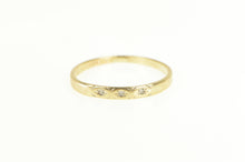 Load image into Gallery viewer, 10K Diamond Retro Classic Vintage Wedding Ring Yellow Gold