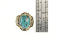 Load image into Gallery viewer, Sterling Silver V Denetdale Navajo Native American Turquoise Ring