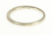 Load image into Gallery viewer, 18K Diamond Classic Wedding Band Vintage Ring White Gold
