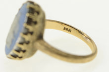 Load image into Gallery viewer, 14K 1960&#39;s Wedgwood Cameo Artemis Goddess Ring Yellow Gold