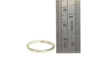 Load image into Gallery viewer, Platinum 1960&#39;s 2.1mm Classic Vintage Wedding Band Ring
