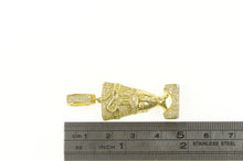 Load image into Gallery viewer, Sterling Silver Diamond Encrusted Queen Nefertiti Egyptian Pendant