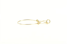 Load image into Gallery viewer, 14K Butterfly Change Symbol Charm Loop Holder Pendant Yellow Gold