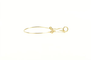 14K Butterfly Change Symbol Charm Loop Holder Pendant Yellow Gold