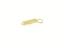 Load image into Gallery viewer, 14K New York City Big Apple Cut Out Charm/Pendant Yellow Gold