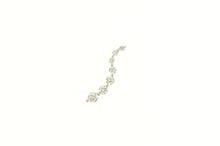 Load image into Gallery viewer, 14K Graduated Diamond Seven Stone Journey Pendant White Gold