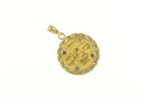 Load image into Gallery viewer, 14K 1/10th Oz Half American Eagle $5 Coin Charm/Pendant Yellow Gold