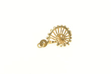 Load image into Gallery viewer, 14K Ornate Filigree Sea Shell Nautilus Charm/Pendant Yellow Gold