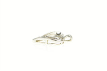 Load image into Gallery viewer, 10K Diamond Inset Heart Classic Love Symbol Pendant White Gold