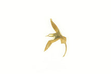 Load image into Gallery viewer, 14K Bermuda Longtail Coastal Bird Animal Charm/Pendant Yellow Gold