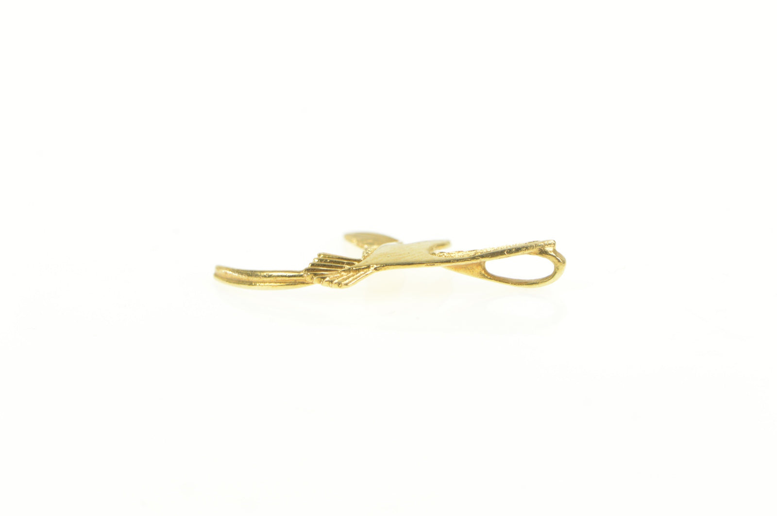 14k Yellow Gold Bermuda Longtail Bird Pendant Necklace orders Charm