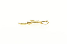 Load image into Gallery viewer, 14K Bermuda Longtail Coastal Bird Animal Charm/Pendant Yellow Gold