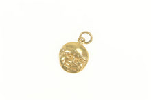 Load image into Gallery viewer, 14K Man on the Moon Face Vintage Space Charm/Pendant Yellow Gold