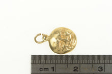 Load image into Gallery viewer, 14K Man on the Moon Face Vintage Space Charm/Pendant Yellow Gold