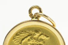 Load image into Gallery viewer, 14K 1896 Gold Sovereign Victoria Old Head Coin Charm/Pendant Yellow Gold