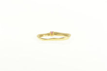 Load image into Gallery viewer, 14K Ruby Heart Love Symbol Classic Pendant Yellow Gold