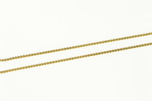 Load image into Gallery viewer, 14K 0.8mm Serpentine Link Vintage Wavy Chain Necklace 15&quot; Yellow Gold