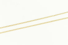Load image into Gallery viewer, 14K 0.8mm Cable Link Classic Simple Plain Necklace 18&quot; Yellow Gold