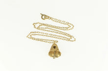 Load image into Gallery viewer, 14K 1960&#39;s Diamond Wedding Bell Classic Chain Necklace 14&quot; Yellow Gold