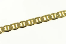 Load image into Gallery viewer, Gold Plated 7.9mm Thick Wide Anchor Link Chunky Chain Bracelet 7.5&quot;