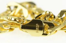 Load image into Gallery viewer, Gold Plated 7.9mm Thick Wide Anchor Link Chunky Chain Bracelet 7.5&quot;