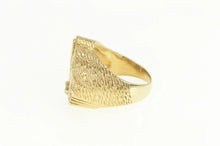 Load image into Gallery viewer, 14K 0.21 Ct Diamond Soaring Eagle Patriotic Ring Yellow Gold