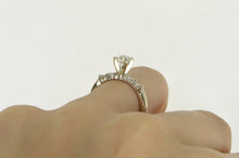 Load image into Gallery viewer, 14K 1.10Ctw GIA 0.70 Ct G VS2 Diamond Engagement Ring White Gold