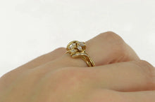 Load image into Gallery viewer, 14K 0.75 Ctw Marquise Diamond Wedding Band Set Ring Yellow Gold