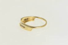 Load image into Gallery viewer, 14K Diamond Classic Vintage Wrap Wedding Band Ring Yellow Gold